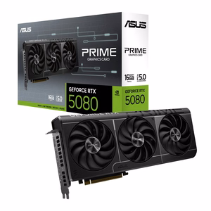 ASUS Prime -RTX5080-16G NVIDIA GeForce RTX 5080 16 GB GDDR7 Vaizdo plokštė