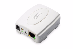 Digitus DN-13003-2 spausdinimo serveris Eterneto LAN Balta