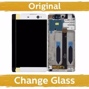 LCD Display Compatible With Sony Xperia XA Ultra Black with Frame (Refurbished: China)