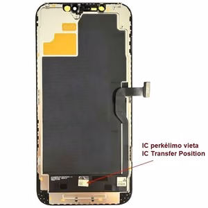 Ekranas skirtas iPhone 12 Pro Max, LTPO Soft OLED, 120Hz