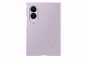 Samsung Galaxy Z Fold8 silikoninis magnetinis dėklas su 2 antirefleksinėmis plėvelėmis, levandų spalvos