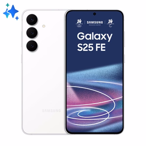 Samsung Galaxy S25 FE SM-S731B/DS смартфон 17 cm (6.7"), Dual SIM, Android 16.0, 5G, USB Type-C, 8 GB + 512 GB, 4900 mAh белый