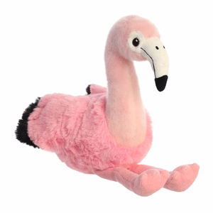 Eco Nation ekologiškas pliušinis flamingas, 24 cm