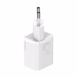 Charger Baseus Super Si 25W USB-C + USB-C to USB-C cable 1.0m white TZCCSUP-L02