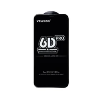 6D Pro Veason stiklas - skirtas Samsung Galaxy A54 5G / S23 FE - juodas