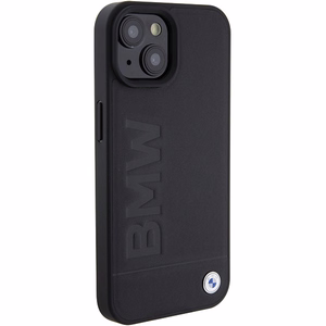 BMW Odinis Hot Stamp dėklas telefonui iPhone 15 - juodas