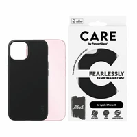 CARE by PanzerGlass Drąsiai madingas dėklas telefonui iPhone 15 - Juodas