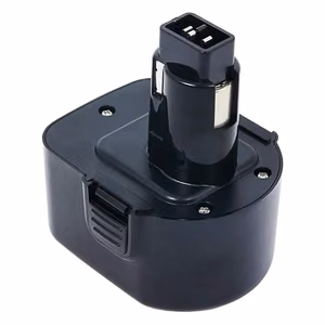 Patona Replacement battery for DeWalt DE9071 DE9072 Black & Decker Würth 12V 3000mAh Ni-MH Black