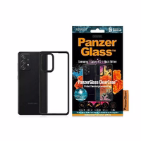 PanzerGlass ClearCase dėklas Samsung Galaxy A72 - permatomas ir juodas