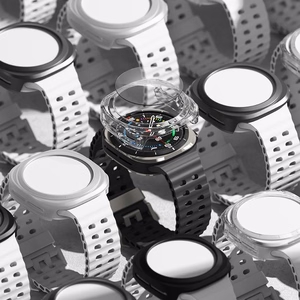 Ringke Slim ir grūdinto stiklo dėklas + stiklo rinkinys Samsung Galaxy Watch Ultra 47mm - skaidrus