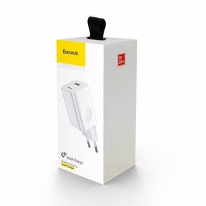Greitasis įkroviklis Baseus Charging Quick Charger USB 3.0 - baltas