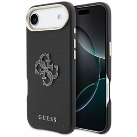 "Guess FW" dėklas su "iPhone Air" logotipu iš dervos - juodas