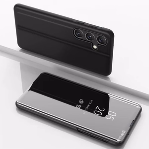 Чехол-книжка Clear View для Samsung Galaxy S25 — чёрный