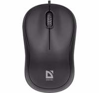 Kompiuterinė pelė Defender PATCH MS-759 BLACK OPTICAL 1000dpi 3P
