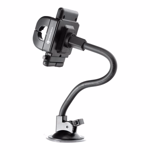 FORCELL F-GRIP Regular 27 cm automobilio laikiklis priekinio stiklo / prietaisų skydelio / oro angai juodas