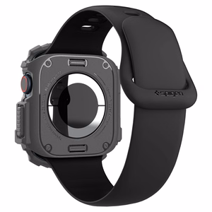 Spigen Rugged Armor dėklas Apple Watch 10 46mm laikrodžiui - pilkas