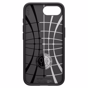 Spigen Liquid Air iPhone 16e dėklas - matinė juoda