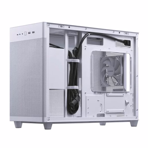 Asus Prime AP201 TG baltas kompiuterio korpusas