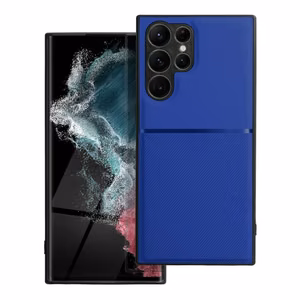 NOBLE dėklas telefonui SAMSUNG S22 Ultra mėlynas