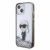 Karl Lagerfeld KLHCP15SLKKNSK dėklas telefonui iPhone 15 6.1" - skaidrus