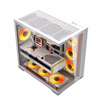 DarkFlash C280 kompiuterio korpusas (baltas) + 7 ventiliatoriai