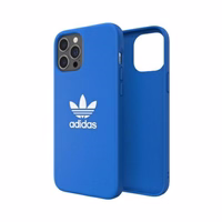 Adidas OR formuotas dėklas Basic iPhone 12 Pro Max - mėlyna ir balta