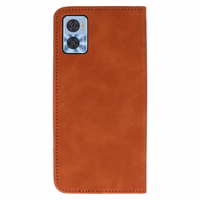 Wonder Prime dėklas telefonui Motorola Moto E22/E22i rudas