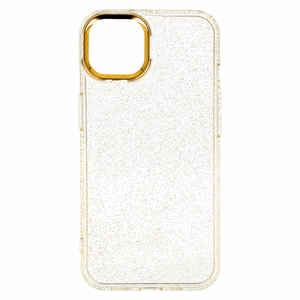 Tel Protect Gold Glitter dėklas iPhone 14 auksinis