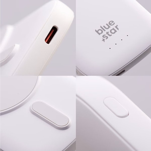 Powerbank suderinamas su MagSafe Blue Star Slim DG-P8 15W 5000 mAh baltas