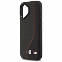 BMW M Carbon Line & Logo MagSafe dėklas iPhone 17 - raudonas
