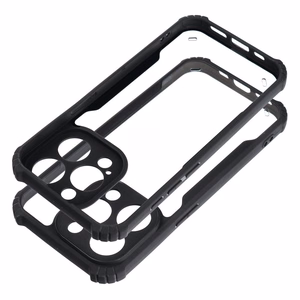 Atsparus kritimams dėklas (m) telefonui IPHONE 12 - juodas (m)