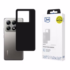 Dėklas 3mk Matt Case Xiaomi 14T Pro juodas