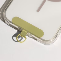 Phone insert metallic auksinis