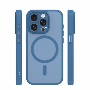 Mag Matt dėklas iPhone 15 Pro 6,1" tamsiai mėlynas