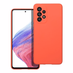 Silikoninis dėklas SAMSUNG A53 5G persikinis