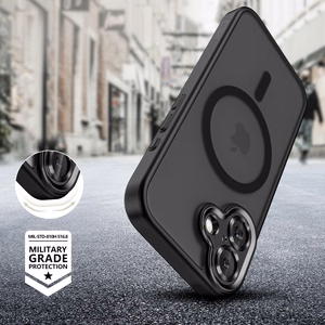 Tech-Protect MagCam MagSafe dėklas telefonui iPhone 17 - matinė juoda