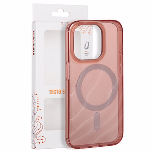 „Tecto Shield Desert Mag“ dėklas, skirtas iPhone 15 Pro 6,1", terakotos spalvos