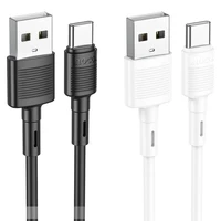Kabelis USB A į USB C Hoco 3A 1 m X83 baltas