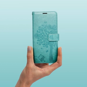 MEZZO Atverčiamas dėklas skirtas SAMSUNG A27 mandala žalias