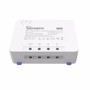 SONOFF PowR3 išmanusis 1 kanalo jungiklis Wi-Fi su elektros sąnaudų apskaita