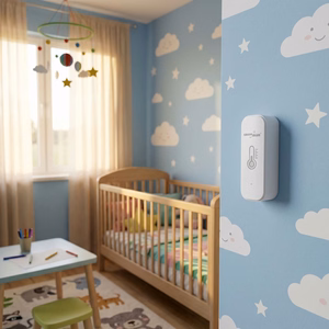 GreenBlue GB737 – vidaus Wi-Fi temperatūros ir drėgmės jutiklis, 3,0 V, 2× LR03