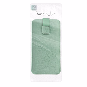 WONDER Deko Pouch Dėklas (Size M) Iphone 5/Nokia 215 4G/225/5310 2020 žalias