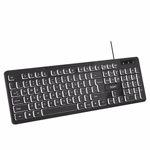 Savio KB-04 Клавиатура USB QWERTY UK чёрная