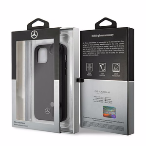 Mercedes Strap Line dėklas telefonui iPhone 12 mini - Juodas