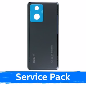 Galinis dangtelis skirtas Xiaomi Redmi Note 12 Pro+ 5G / Midnight Black / (Service Pack)