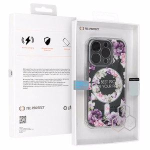 Tel Protect Gėlių Magnetinis dėklas telefonui Iphone 12 dizainas 6