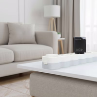 FORCELL F-ENERGY GaN III B245201(2C) itin plonas kelioninis įkroviklis 2 x Type C + USB A PD QC4.0 3A 45W juodas