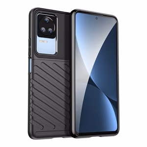 Thunder Case чехол для Xiaomi Poco F4 5G силиконовый бронированный чехол чёрный