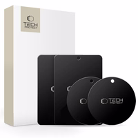 TECH-PROTECT METALPLATE MAGNETIC CAR MOUNT 4-PACK JUODAS