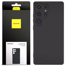 Spacecase Silikoninis dėklas 3.0 Galaxy S25 Ultra juodas